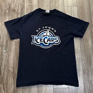 St.John’s IceCaps AHL Hockey T-Shirt Size Medium